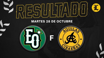 Resumen: Estrellas Orientales vs Águilas Cibaeñas | Serie Regular | 28/10/2025