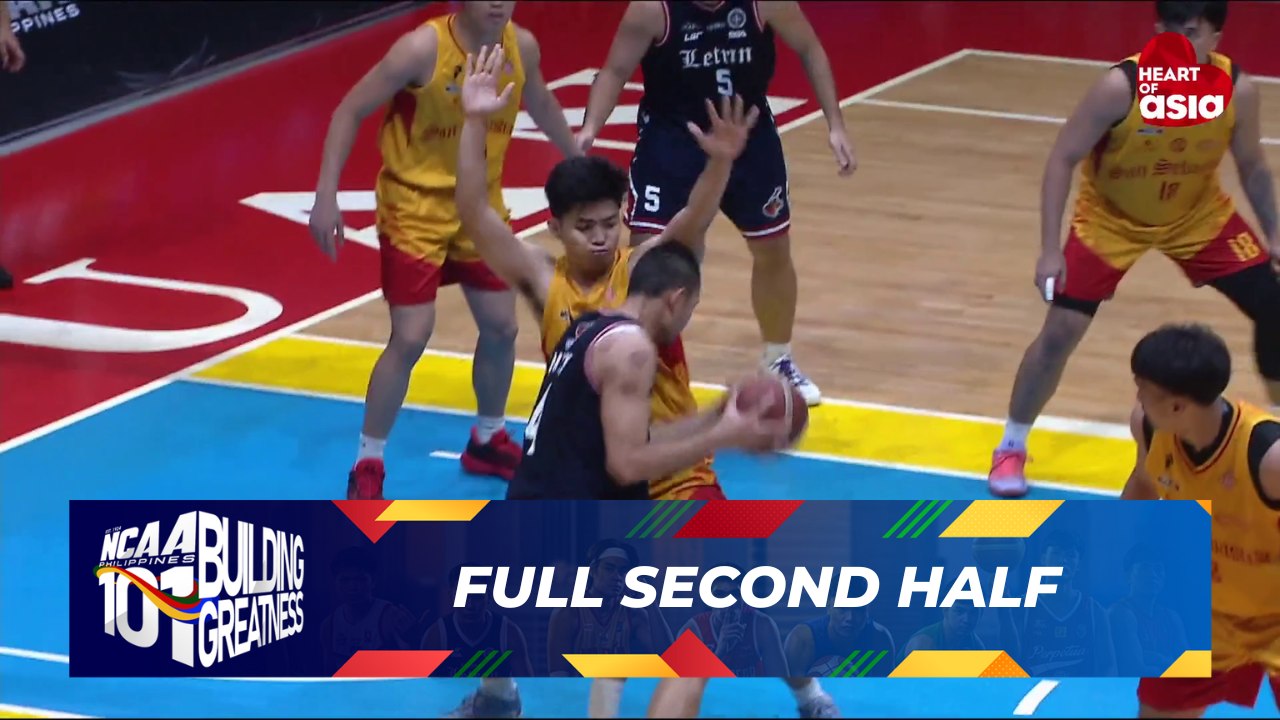 FULL SECOND HALF - SSC-R Golden Stags vs Letran Knights | NCAA Season 101