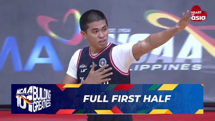 FULL FIRST HALF - SSC-R Golden Stags vs Letran Knights | NCAA Season 101