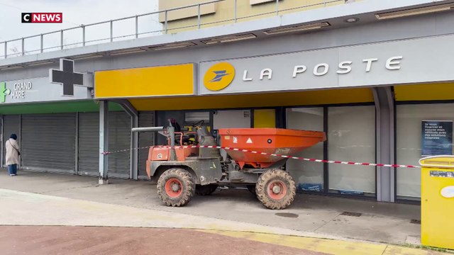 Un bureau de poste attaque à la voiture bélier pour la troisième fois