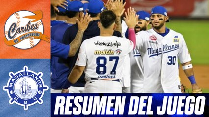 Resumen del Caribes de Anzoátegui vs Navegantes del Magallanes | 28 de octubre del 2025
