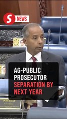 Govt targets AG-Public Prosecutor separation next year, says Kulasegaran