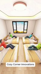 Smart Bedroom Design for Four  Creative Shared Sp