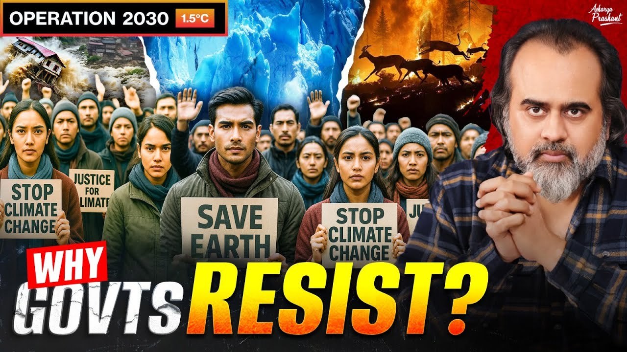 Climate Action: Why Governments Keep Resisting || Acharya Prashant, NIT Goa (2025)