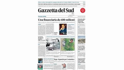 Rassegna stampa 29-10-2025 edizione Messina