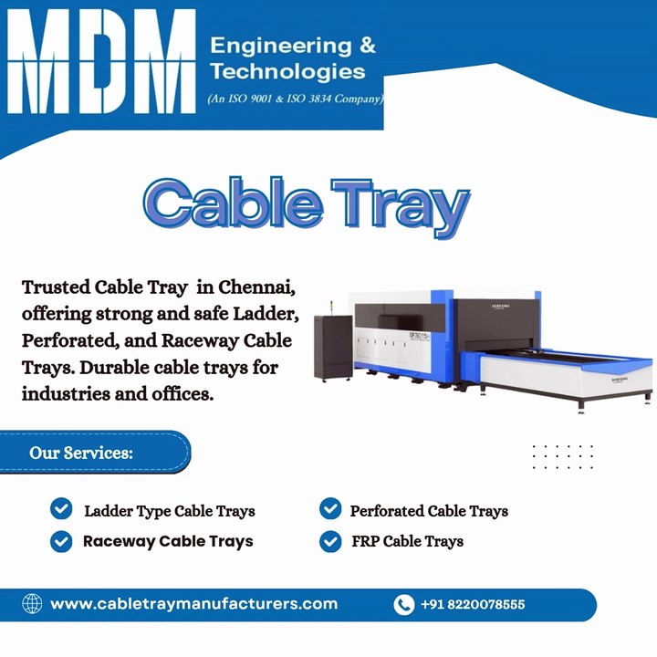 Cable Tray Manufacturers in Chennai