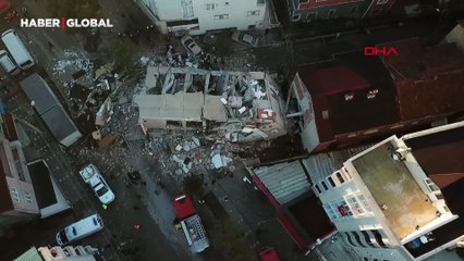 Gebze'de 5 katlı bina çöktü! Çok sayıda ekip sevk edildi