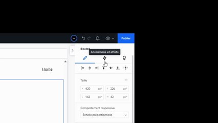 Sur Wix Studio, comment faire apparaître un élément spécifique lorsque l'on clique sur un autre élément spécifique. / In Wix Studio, how do you make a specific element appear when you click on another specific element?