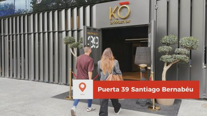 KŌ: el primer restaurante en lo más alto del Bernabéu