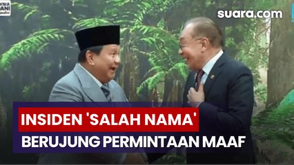 Pemerintah Malaysia Minta Maaf usai MC RTM Salah Sebut Prabowo Jadi Jokowi