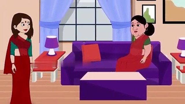 गांव की सास चली बहू ऑफिस - Kahani _ Hindi Kahaniya _ Bedtime Moral Stories _ Hindi Fairy Tales(360P)