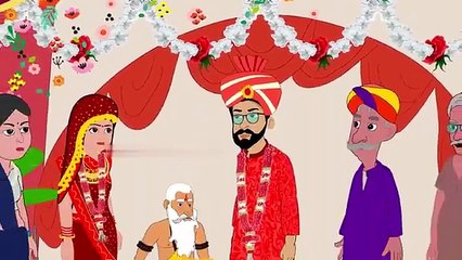 गरीब घर की बेटी - Kahani _ Hindi Kahaniya _ Bedtime Moral Stories _ Hindi Fairy Tales _ Funny Story(360P)