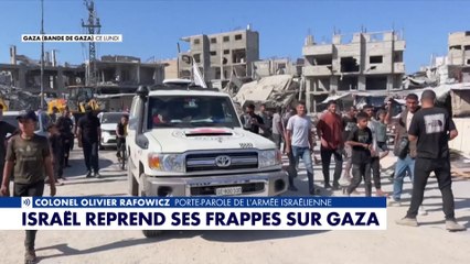 «Nous avons le droit légitime de réagir à ces attaques du Hamas», juge le Colonel Olivier Rafowicz