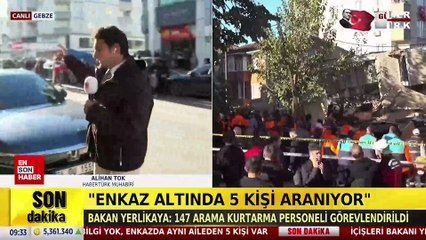 Gebze'de çöken binanın kaydığı ortaya çıktı