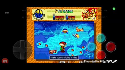 Fatal Fury 3 Bob Wilson vs Andy Bogard fala de vitória do Andy Bogard em português