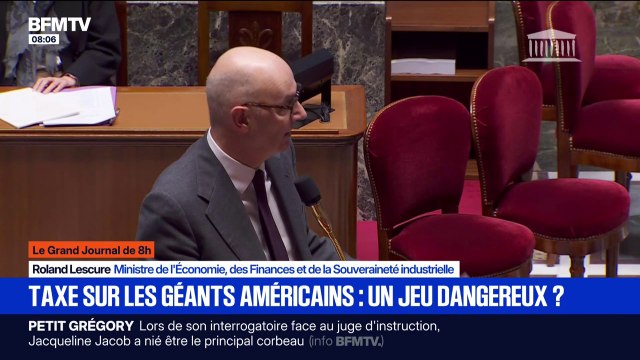 Examen du budget: les députés votent un doublement de la taxe Gafam qui vise les géants de la tech