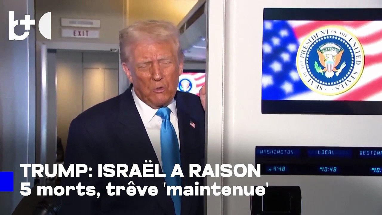 Nouvelles frappes israéliennes à Gaza - Trump justifie Israël, blâme le Hamas