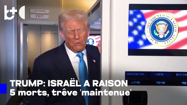 Nouvelles frappes israéliennes à Gaza - Trump justifie Israël, blâme le Hamas