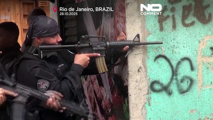 Grande operação policial no Rio de Janeiro faz pelo menos 60 mortos