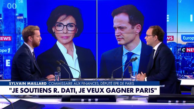 Municipales à Paris : Sylvain Maillard confirme son soutien à Rachida Dati et veut «tout faire pour qu'elle soit maire»