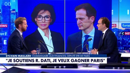 Municipales à Paris : Sylvain Maillard confirme son soutien à Rachida Dati et veut «tout faire pour qu'elle soit maire»