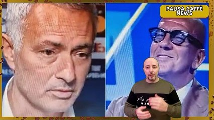 Tensione in studio tra Mourinho e Di Canio botta e risposta infuocato