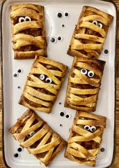 Apple Pies d'Halloween façon Momie 👻 | Recette Facile et Amusante à Faire en Famille
