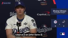 Ohtani felt in 'good condition' to pitch after Game 3 marathon