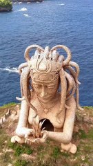 Patung Bambu Ikonik Ratu Gurita (The Octopus Queen) Nusa Penida Bali#PatungRatuGurita #OctopusQueen #NusaPenida #PatungBambuRaksasa #NgurahSuryaKusuma