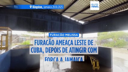 Furacão Melissa ameaça leste de Cuba, de onde já foram retiradas mais de 700 mil pessoas