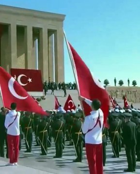 Anıtkabir'deki 29 Ekim töreninde yine ''Erdoğan'' sloganları