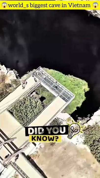 😱world_s biggest cave in Vietnam 😱#amzingfacts #Shorts  #shortsfeed #facts #mysterious