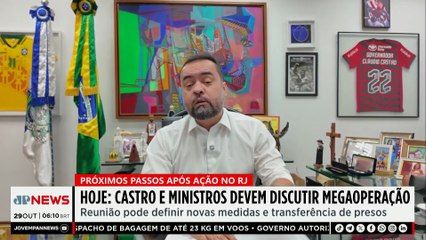 Ministros e Cláudio Castro se reúnem após operação mais letal da história do Rio