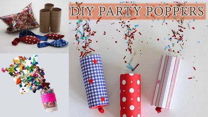 DIY Party Poppers | How To Make Party Poppers | Awesome Party Ideas | Party Hacks | Life Hacks