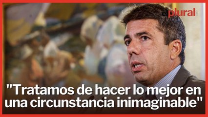 Mazón declara el 29-O como día de luto oficial en la C. Valenciana: “Hubo cosas que no funcionaron”