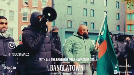 Revealed: Businessman who was on stage with masked 'Muslim brothers'