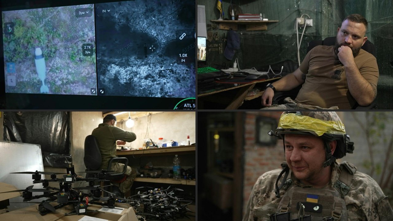 Krieg am Bildschirm: So arbeiten ukrainische Drohnenpiloten