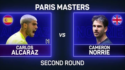 Norrie stuns Alcaraz in Paris