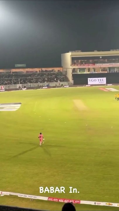 Babar Azam live out in a match