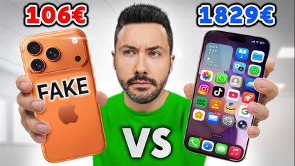 J'ai acheté un Faux iPhone 17 Pro Max à 106€ ! (c'est abusé)