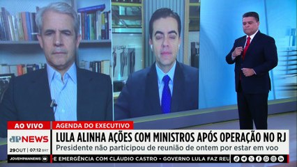 Lula se reúne com ministros para organizar ações no Rio de Janeiro