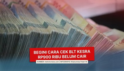 Begini Cara Cek BLT Kesra Rp900 Ribu Belum Cair