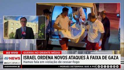 Netanyahu ordena 'bombardeios poderosos' após acusar Hamas de violar acordo