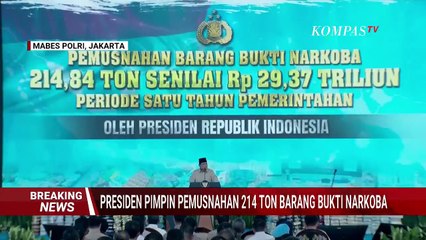 Prabowo: Kartel Narkoba Sekarang Punya Kapal Selam! Mereka Nggak Mau Kalah