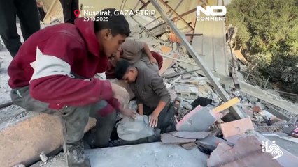 Israel bombardea Gaza en medio de acusaciones de romper el alto el fuego