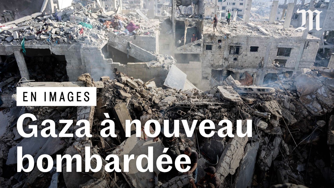 Gaza bombardée par Israël en plein cessez-le-feu