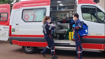 SAMU resgata bebê de apenas três meses com quadro de convulsões