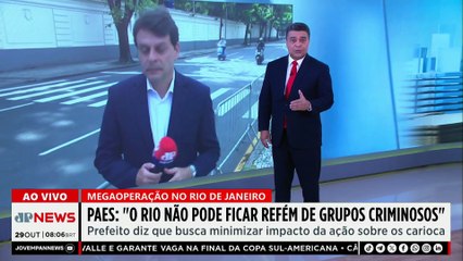 Paes: Rio não será refém do crime organizado após megaoperação