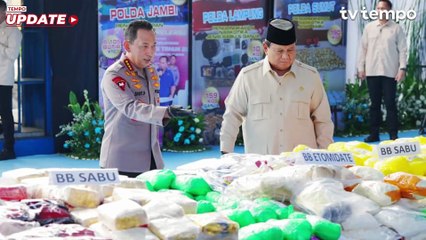 Polri Ungkap 49.306 Kasus Narkoba dalam Satu Tahun Pemerintahan Prabowo