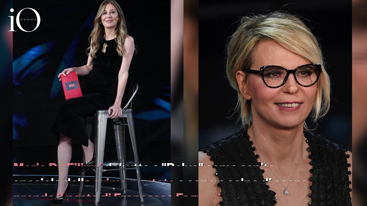 «Che belva si sente?», Maria De Filippi sostituisce la padrona di casa e intervista Francesca Fagnani